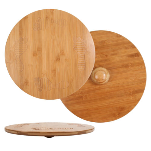 BB-06 Bamboo wobble balance board