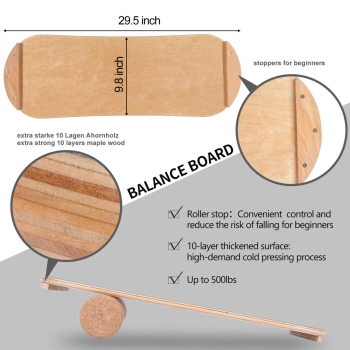 BB-P2 Skateboard Balance Board for Adults Training (4)