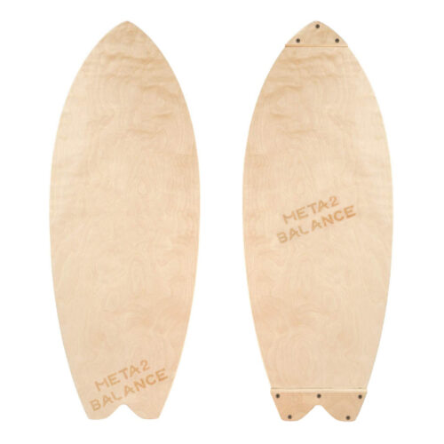 BB-P4 Fish Shape Balance Board with Custom Design